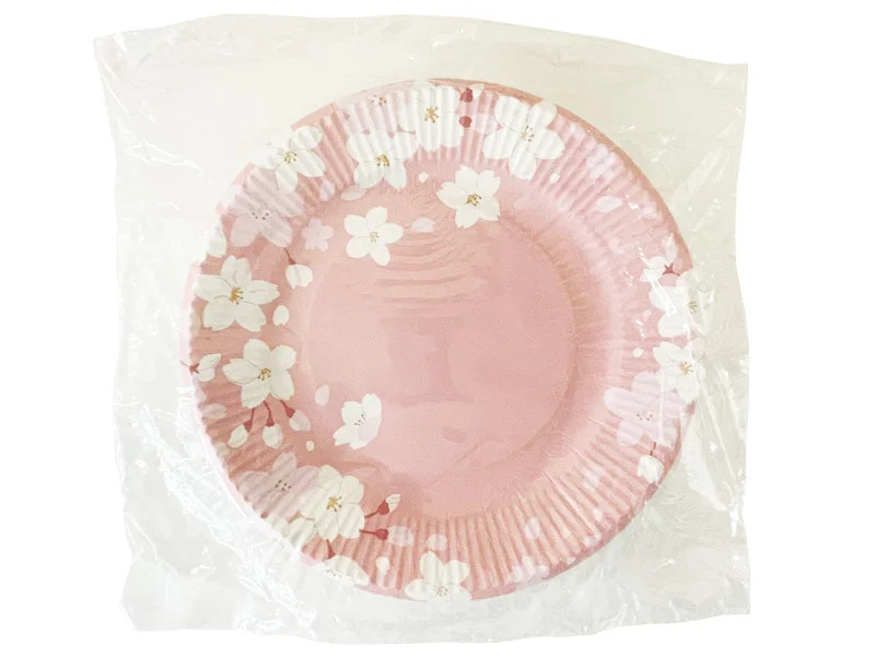 - Pet monitor with cameraPaper Plate - Cherry Blossom - 7.28in - 18.5cm - 8pcs -