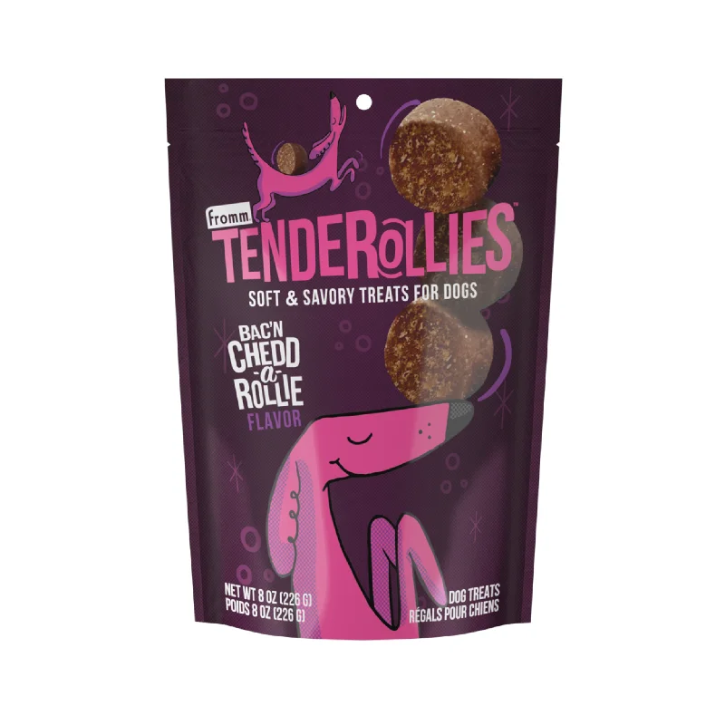 - Food for small dogsFromm Tenderollies Bac 'N Chedd-A-Rollie Dog Treat