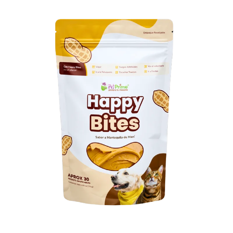 - Pet water dispenser UV sterilization versionHappy Bites Bolsa x 30 Nuggets