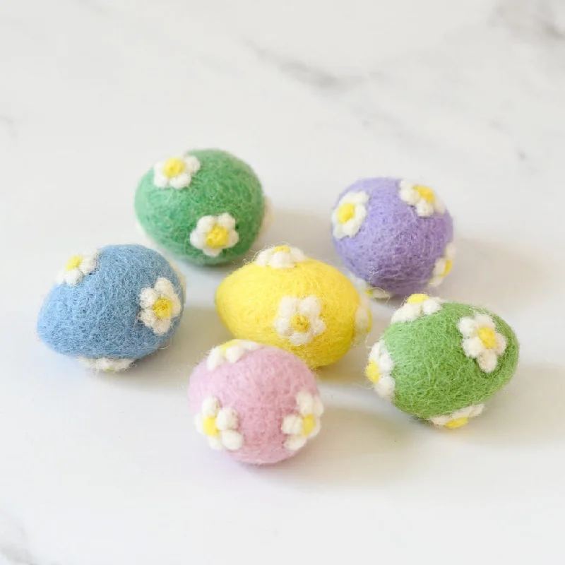 - Winter warm clothes for short-haired dogsEaster Felt Pastel Eggs with Flowers - Set of 6 - Winter warm clothes for short-haired dogsEaster Felt Pastel Eggs with Flowers - Set of 6