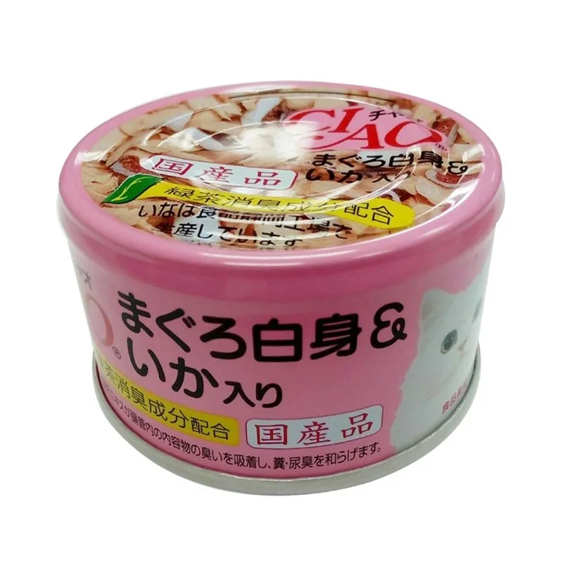  . **Brand-Related**  Ciao White Meat Tuna With Cuttlefish Canned Cat Food