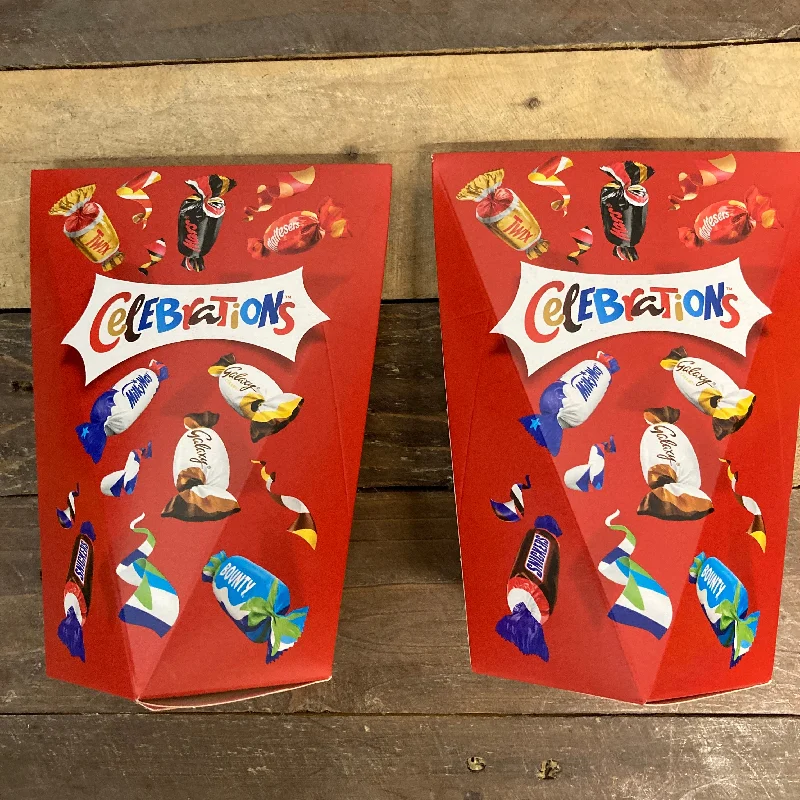 - Pet fence foldable indoor2x Celebrations Milk Chocolate Selection Boxes (2x185g)