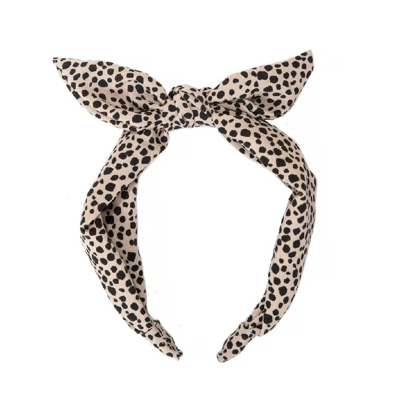 - Cat hair ball removal and hair removal creamLeopard Love Tie Headband