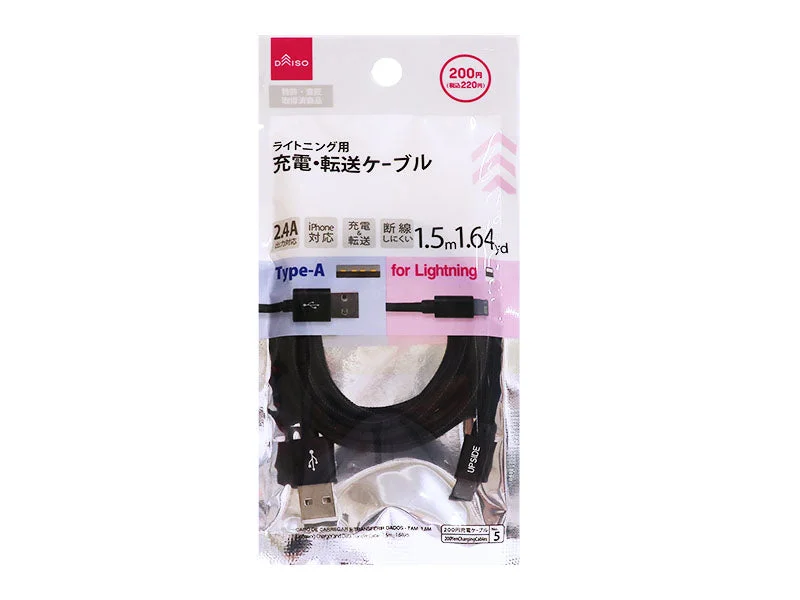 - ​​Christmas pet Christmas clothing1.5m Lightning Charge Communication Cable
