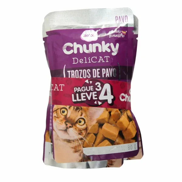 - Smart cat litter box with automatic cleaningChunky Delicat 80g Pague 3 Lleve 4