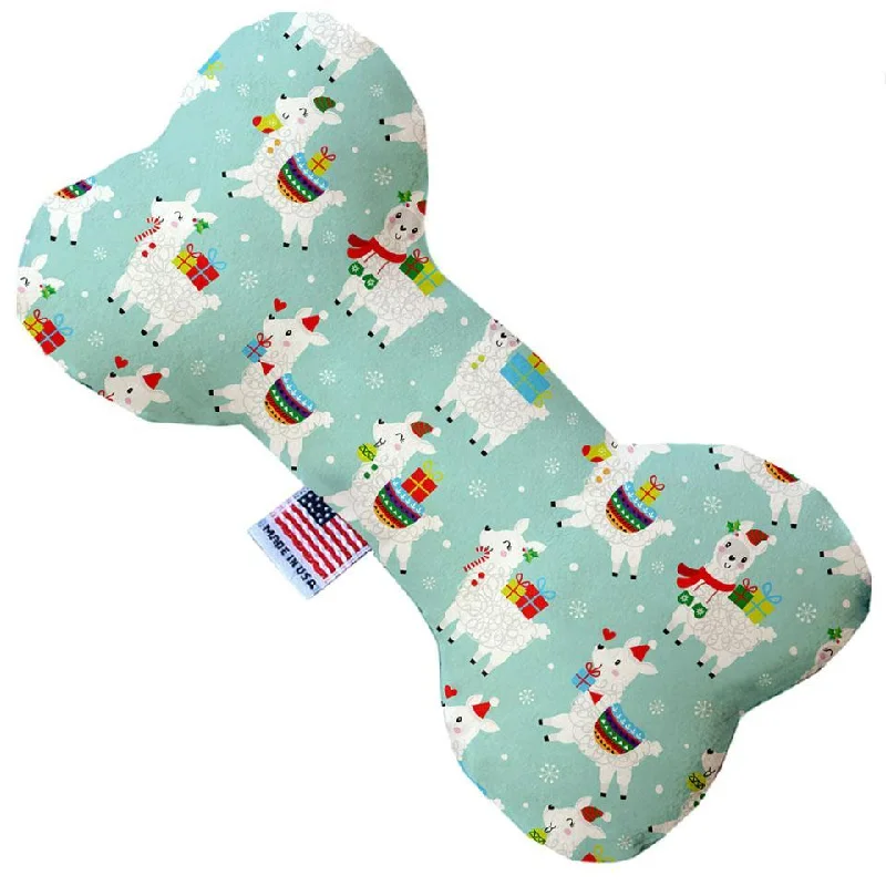 - Cat teasers selectionPlush Bone Dog Toy Holiday Llamas
