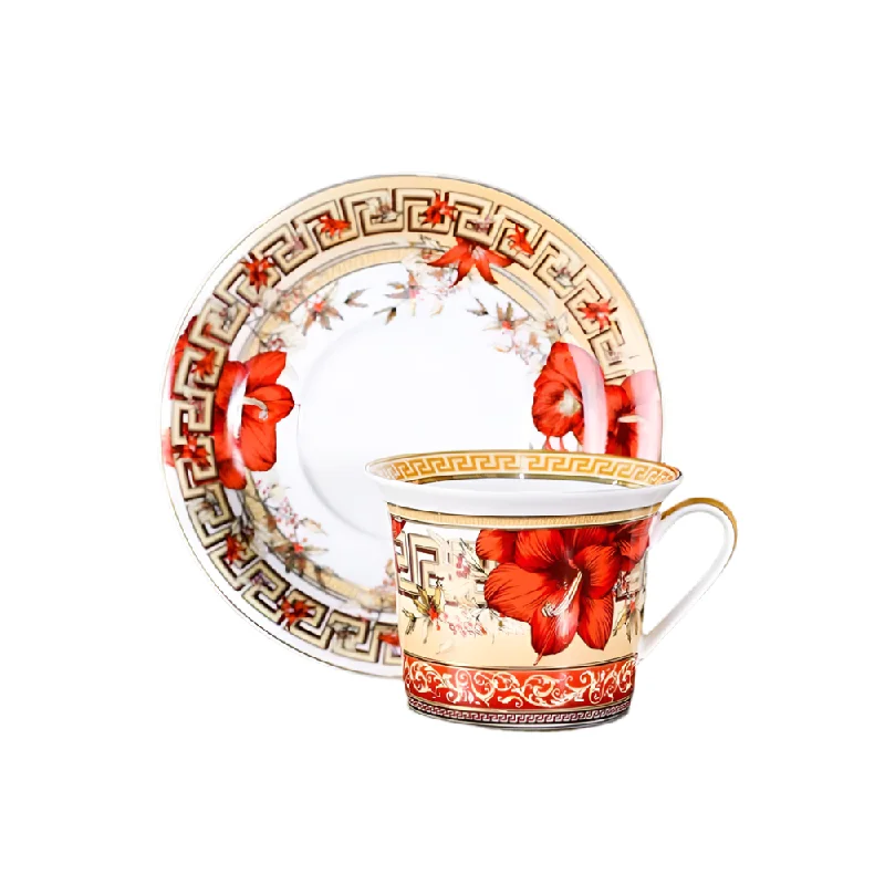 - Dog disposable foam shower gelCUP & SAUCER ROYAL BISTRO 2PC SET 4SO1-701 SET