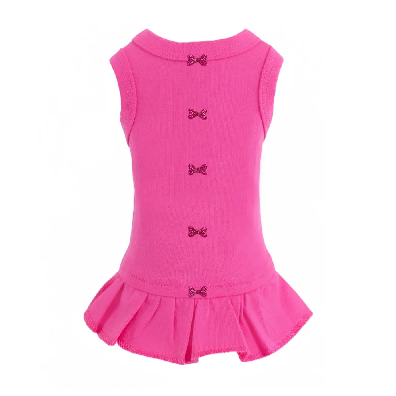 Pet anti-allergic clothesCandy Dog Dress Collection: Fuchsia