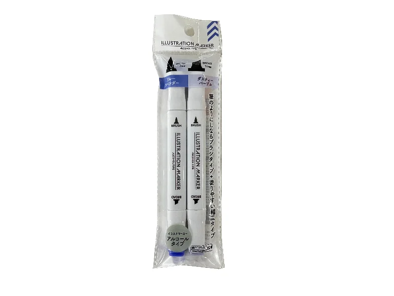- Hamster silent running wheel to prevent chewingIllustration Marker-Blue Lavender-Dusty Purple-