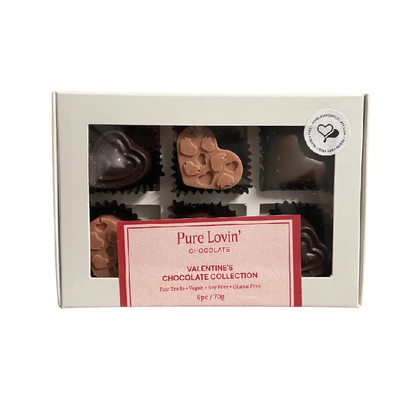 - Pet water dispenser UV sterilization versionPure Lovin' 6 Piece Valentine's Chocolate Collection - 70g - Pet water dispenser UV sterilization versionPure Lovin' 6 Piece Valentine's Chocolate Collection - 70g