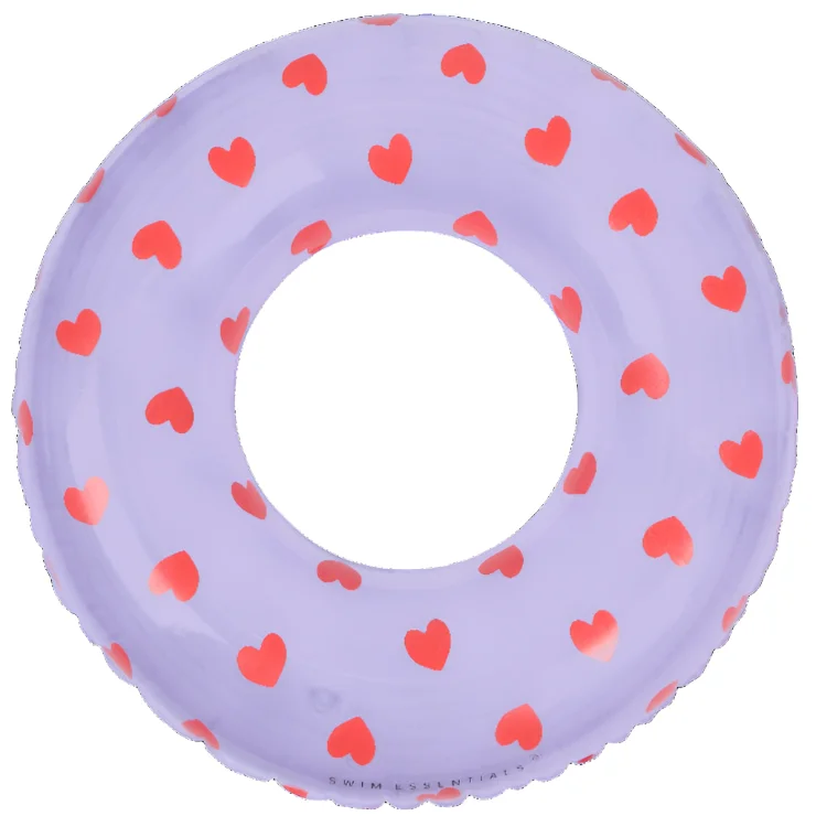- Pet stroller can be taken on the planeSwim Essentials Swim Ring | Lilac Hearts | 90cm