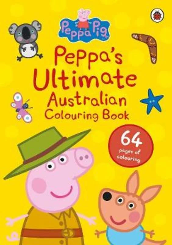 - Degradable pet feces bagPeppa Pig: Peppa's Ultimate Australian Colouring Book