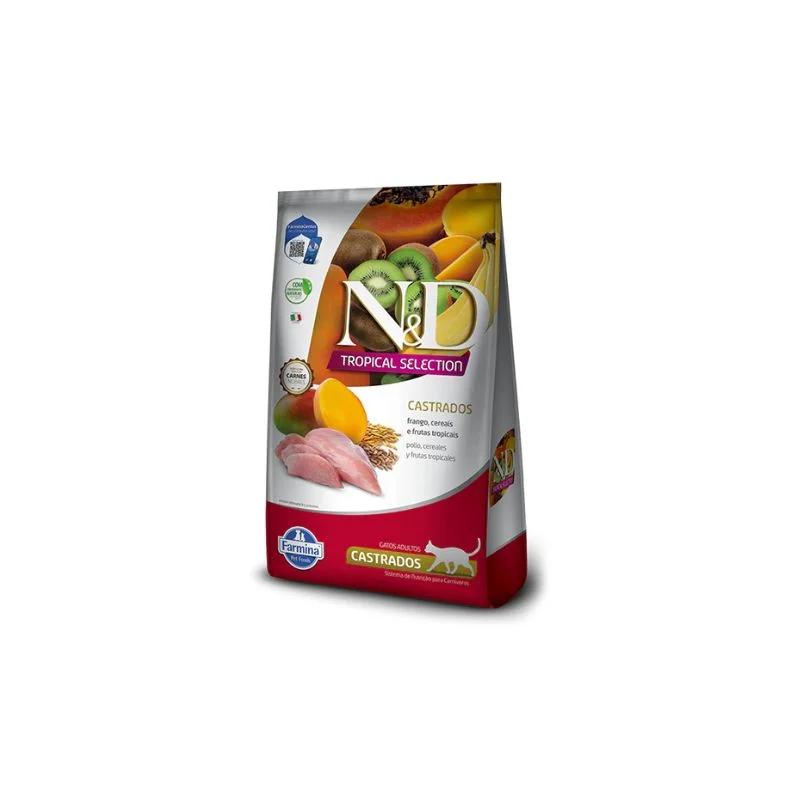 - Deodorizing cat litter tofu litterN&D Tropical Selection 1.5 kg Alimeto Seco Gato Castrado - Deodorizing cat litter tofu litterN&D Tropical Selection 1.5 kg Alimeto Seco Gato Castrado