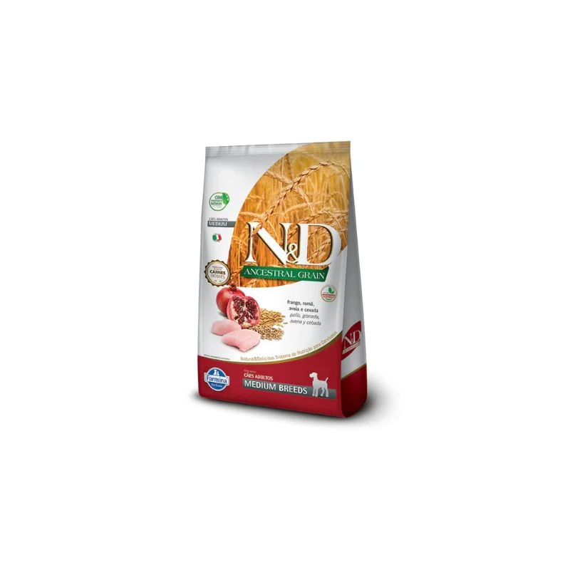 - Pet diabetes prescription foodN&D Ancestral Pollo 2.5 kg Perro Adulto Mediano