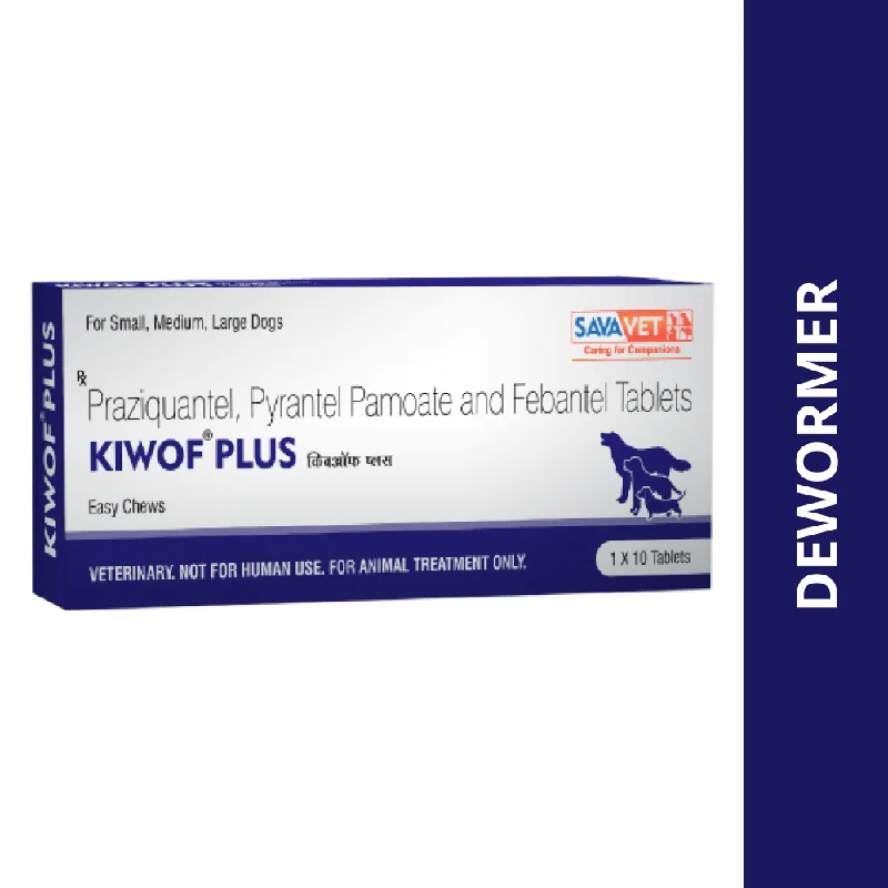 - Organic cotton dog bibsSavavet Kiwof Plus Dog Deworming Tablet (1 Strip | 10 tablets) - Organic cotton dog bibsSavavet Kiwof Plus Dog Deworming Tablet (1 Strip | 10 tablets)