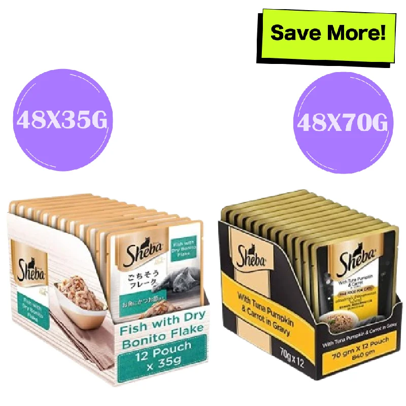 - Custom pet birthday cakeSheba Fish with Dry Bonito Flake and Tuna Pumpkin & Carrot In Gravy Rich Premium Adult Fine Cat Wet Food Combo - Custom pet birthday cakeSheba Fish with Dry Bonito Flake and Tuna Pumpkin & Carrot In Gravy Rich Premium Adult Fine Cat Wet Food Combo