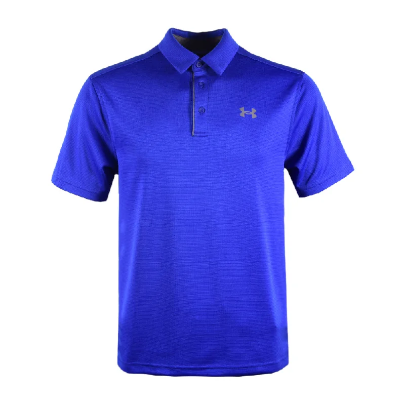 Pet ProductsUA MEN S/S POLO 1290140 R/BLU M (IR)