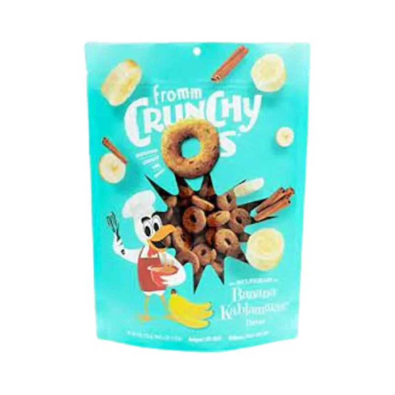 - Dog food recommendations for multi-dog householdsFromm Crunchy O’s Banana Kablammas