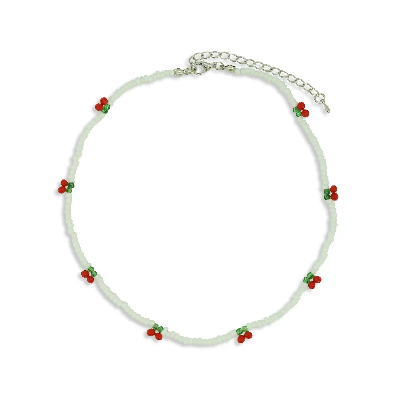 - Pet water dispenser UV sterilization versionMilk x Soda Necklace | Beaded Cherry