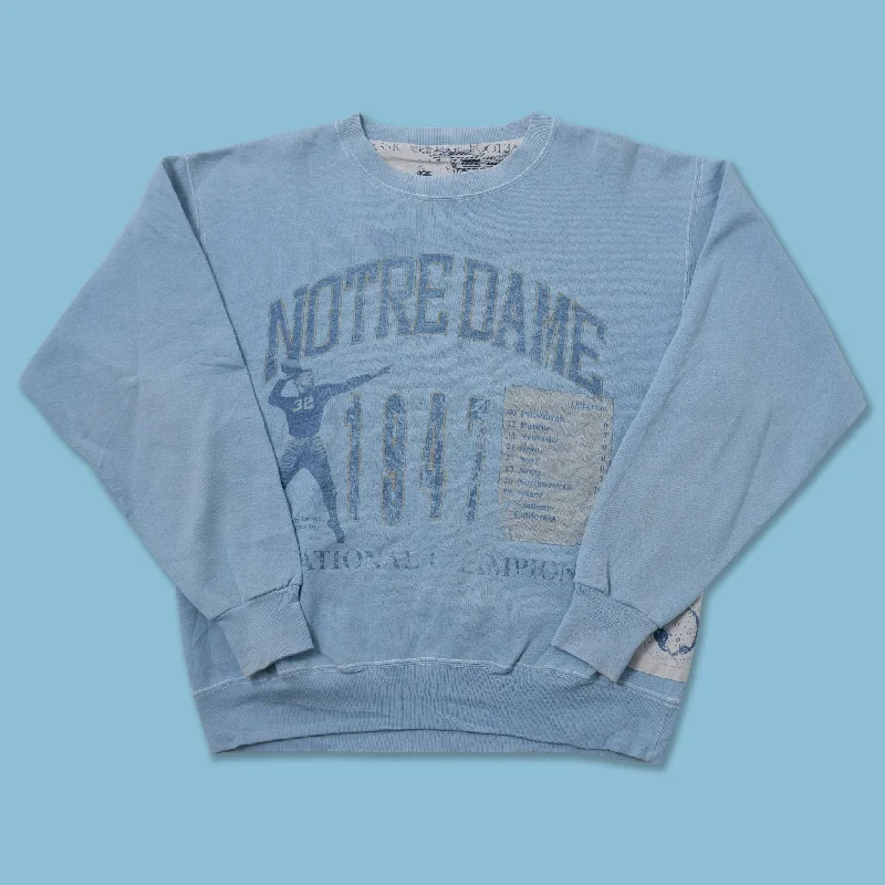 - Pet tear stain cleaning wipesVintage Notre Dame Sweater Large