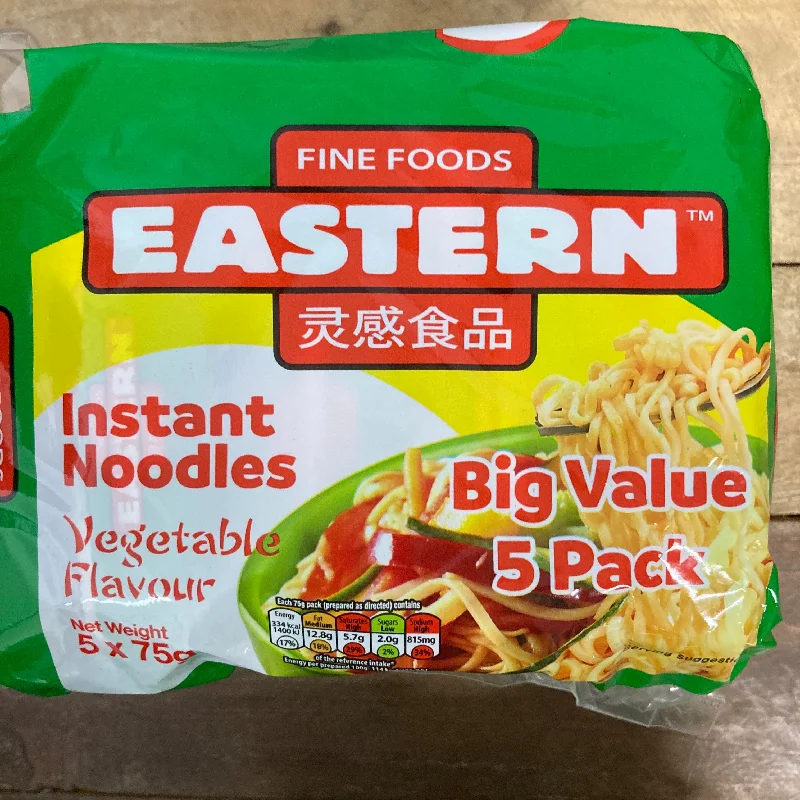 -Splash-proof food bowl AND Anti-choking slow food bowl10x Eastern Instant Vegetable Noodles (2 Packs of 5x75g) -Splash-proof food bowl AND Anti-choking slow food bowl10x Eastern Instant Vegetable Noodles (2 Packs of 5x75g)