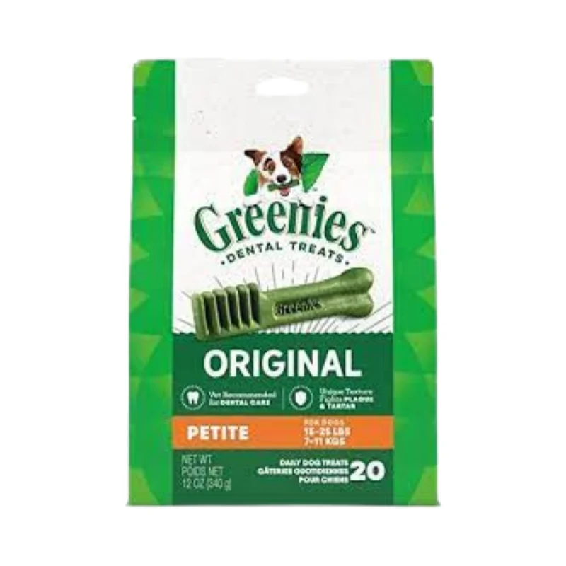 - Gastrointestinal conditioning dog foodGreenies Dental Dog Treats- Petite