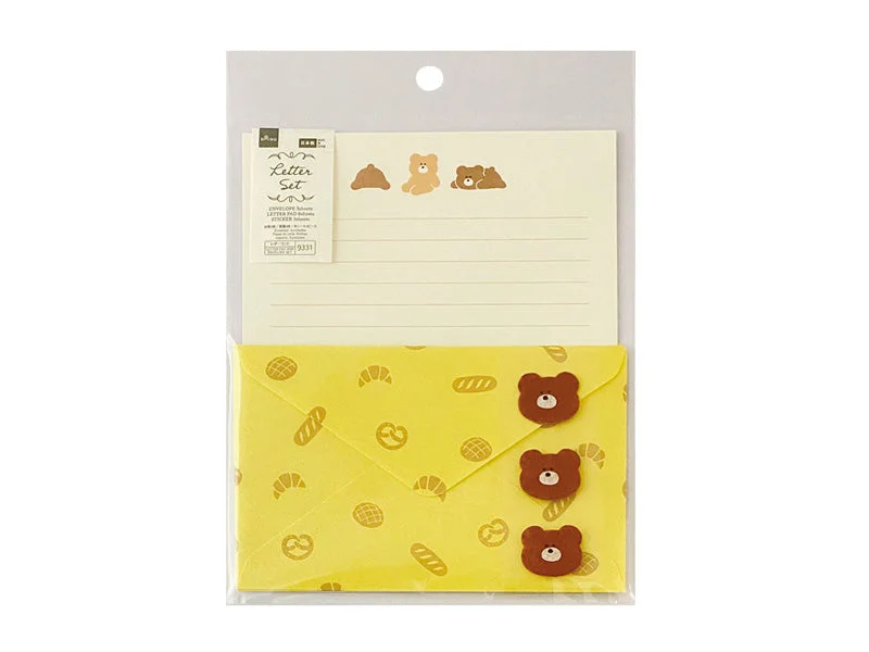 - Winter dog thick down jacketFLUFFY ANIMAL LETTER PAD AND ENVELOPE SET BEAR