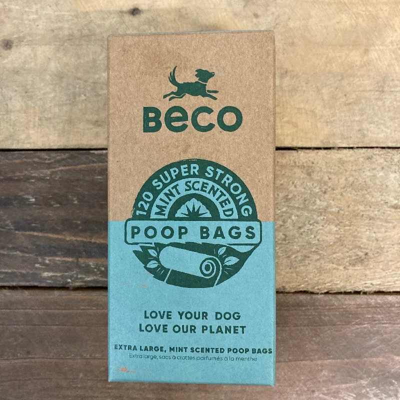  -Splash-proof food bowl AND Anti-choking slow food bowl120x Beco Mint Scented Dog Poop Bags Extra Large (1 box of 120)