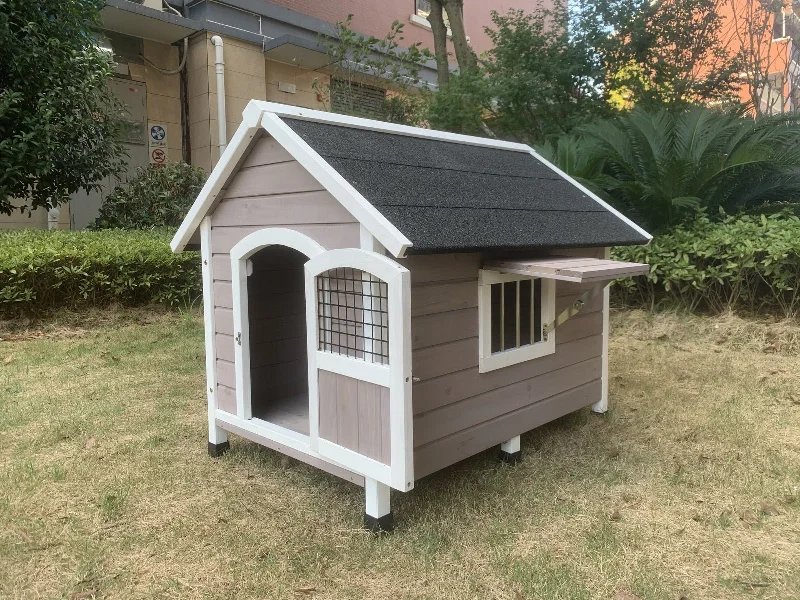 - Teething and chewing toys for puppiesYES4PETS L Timber Pet Dog Kennel House Puppy Wooden Timber Cabin Grey - Teething and chewing toys for puppiesYES4PETS L Timber Pet Dog Kennel House Puppy Wooden Timber Cabin Grey