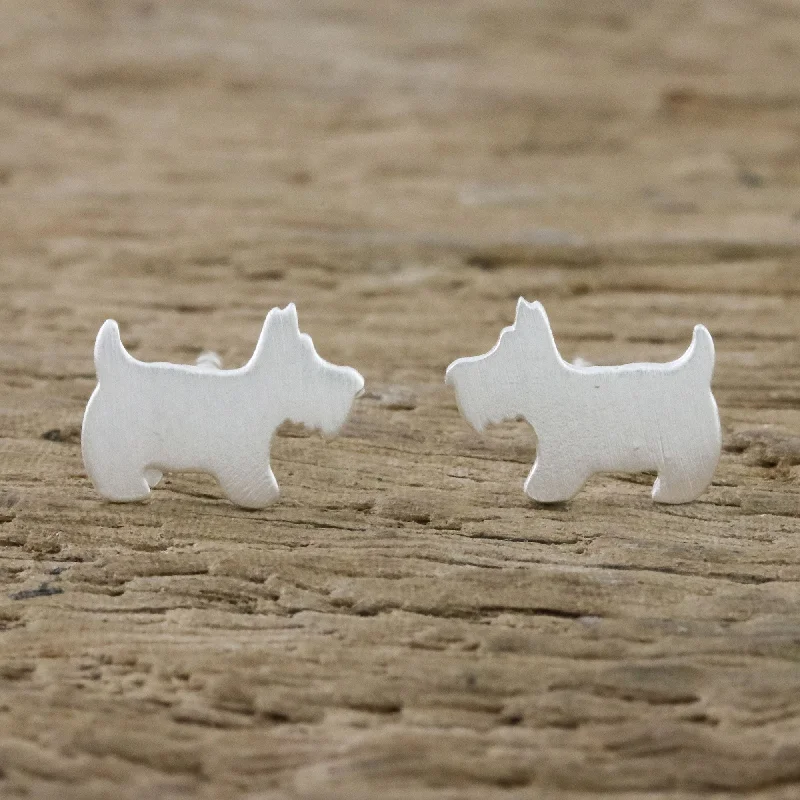 - Cat nail clippers with LED lightsScottish Terrier Sterling Silver Scottish Terrier Stud Earrings from Thailand - Cat nail clippers with LED lightsScottish Terrier Sterling Silver Scottish Terrier Stud Earrings from Thailand