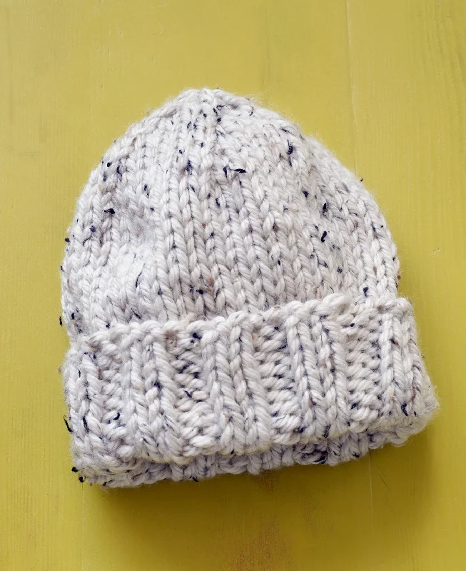 ---Salt And Pepper Hat Pattern (Knit)