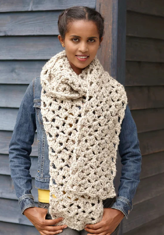 - Summer pet ice matLacy Scarf (Crochet) - Version 7