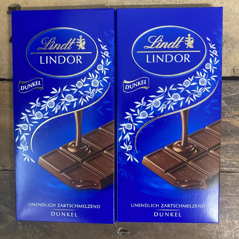- Christmas pet Christmas clothing3x Lindt Lindor Dark Chocolate Dunkel Bars (3x100g) - Christmas pet Christmas clothing3x Lindt Lindor Dark Chocolate Dunkel Bars (3x100g)