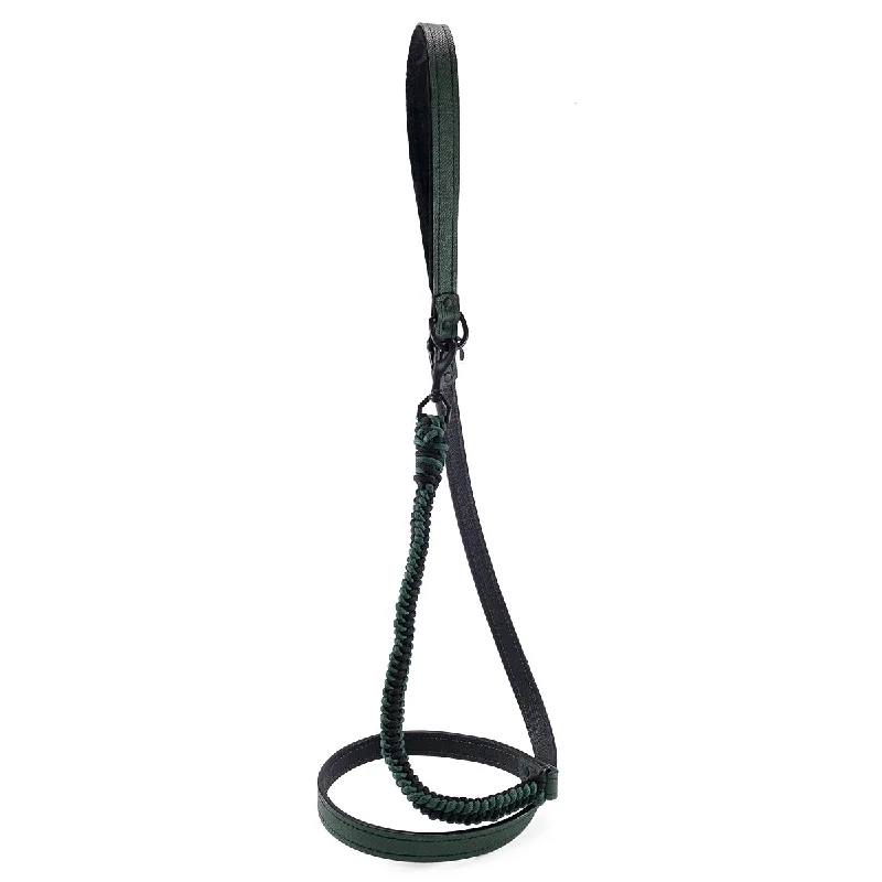  . **Dog paw cream is winter**Nixon Leather And Macrame Dog Leash Black Forest