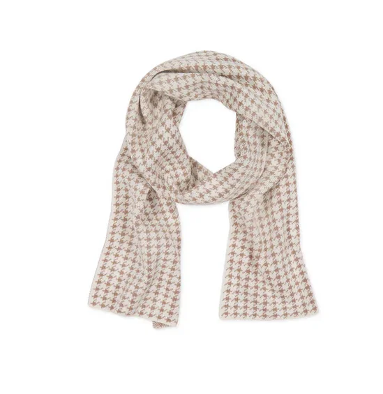 - Chinchilla cooling ice nest ceramic plateHoundstooth Scarf | Natural