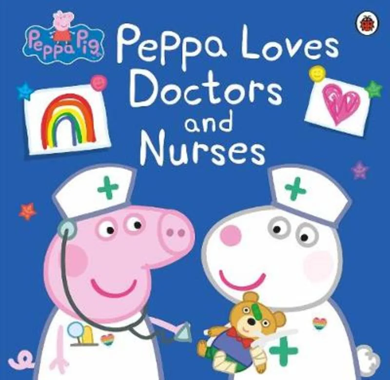 -Anti-slip claw protection raincoat FOR dogsPeppa Pig: Peppa Loves Doctors and Nurses -Anti-slip claw protection raincoat FOR dogsPeppa Pig: Peppa Loves Doctors and Nurses