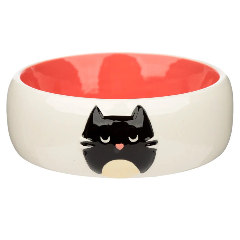 - Car dog seat beltFeline Fine Ceramic Cat Food/Water Bowl (Pink)