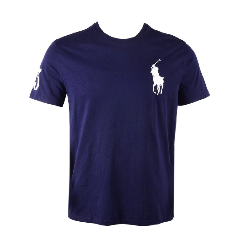 - Dog anti-slip matRL MEN S/S R.NECK SHIRT 554041 NVY M (IR )