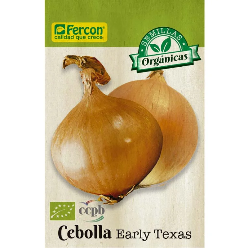 ---Cebolla Early Texas Bio Sobre 1 gr