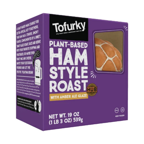 - Chinchilla cooling ice nest ceramic plateTofurky Ham Style Roast With Amber Ale Glaze - 539g - Chinchilla cooling ice nest ceramic plateTofurky Ham Style Roast With Amber Ale Glaze - 539g