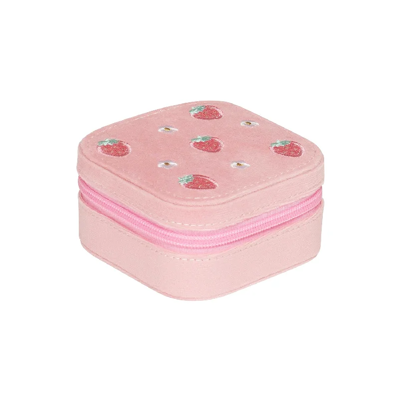 - Automatic temperature adjustment cat bedSweet Strawberry Square Jewellery Box