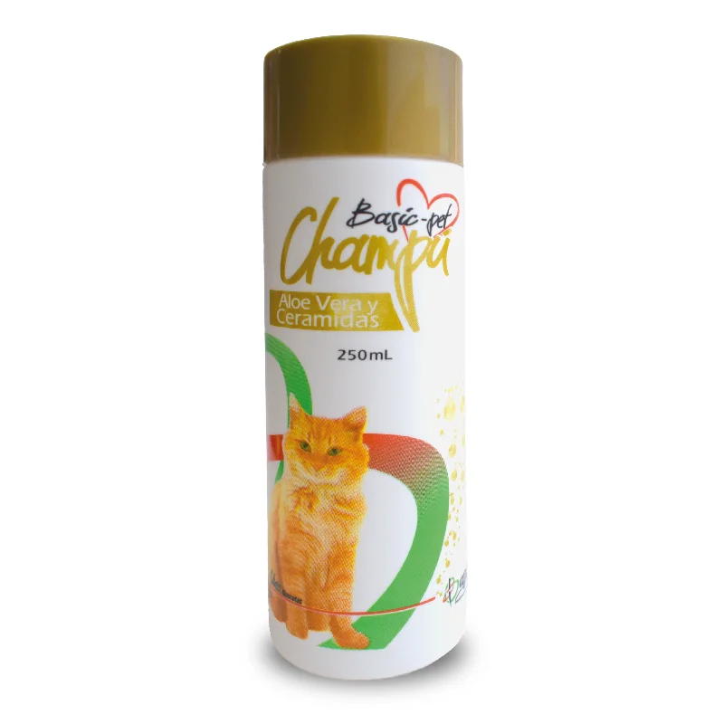 - Deodorizing cat litter tofu litterShampoo Basic Pet Gatos con Aloe Vera y Ceramidas 250ml
