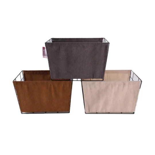 - Teething and chewing toys for puppiesWire Fabric Storage - Corduroy - Color Box Size - Teething and chewing toys for puppiesWire Fabric Storage - Corduroy - Color Box Size