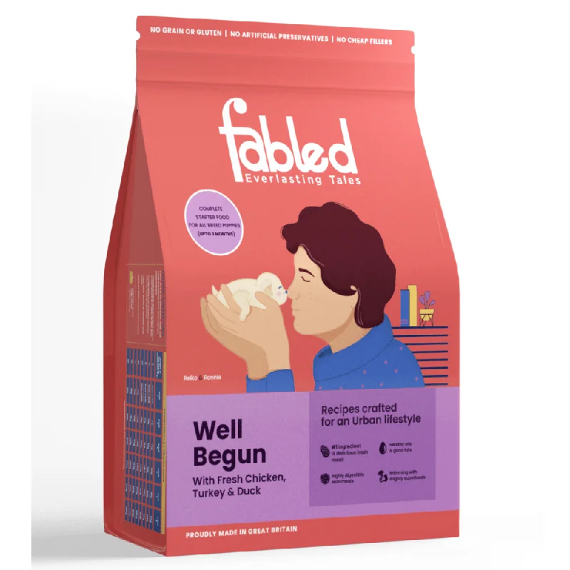 - Dog heart rate monitoring collarFabled Well Begun Fresh Chicken Turkey and Duck Puppy Starter Dry Food (Limited Shelf Life) - Dog heart rate monitoring collarFabled Well Begun Fresh Chicken Turkey and Duck Puppy Starter Dry Food (Limited Shelf Life)