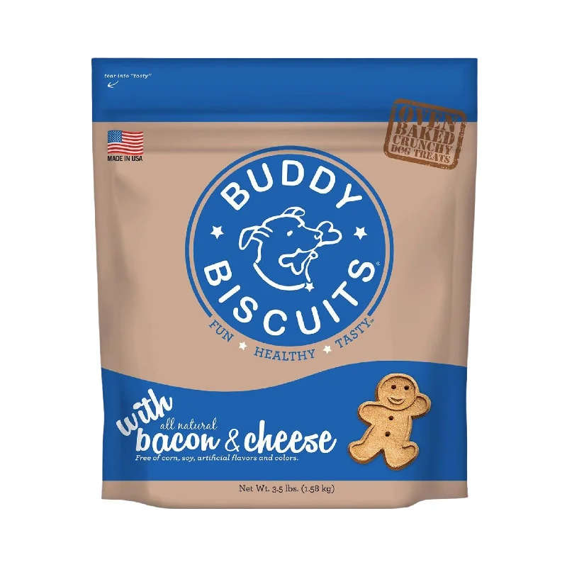 - The effect of dog food on hairBuddy Biscuits- Bacon & Cheese