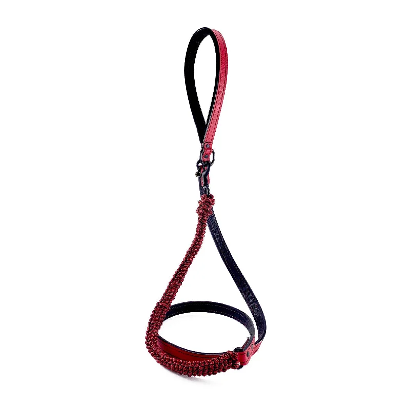  . **Cat toy cat teaser**Nixon Leather And Macrame Dog Leash Cayenne/Black