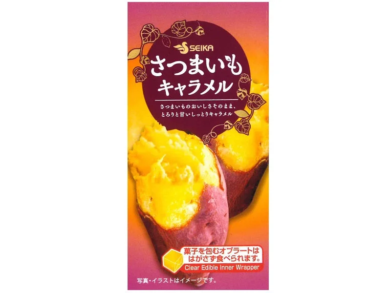 ---150yen SEIKA Sweet Potato Caramel 63g
