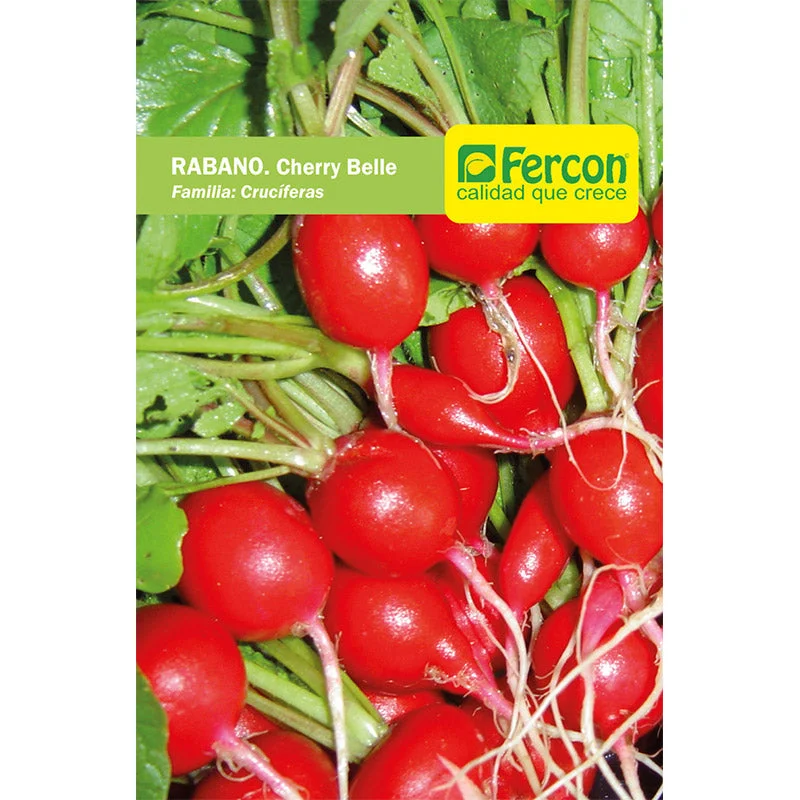- Organic cotton dog bibsSemillas Rabano Cherry Belle Sobre x 3 gr
