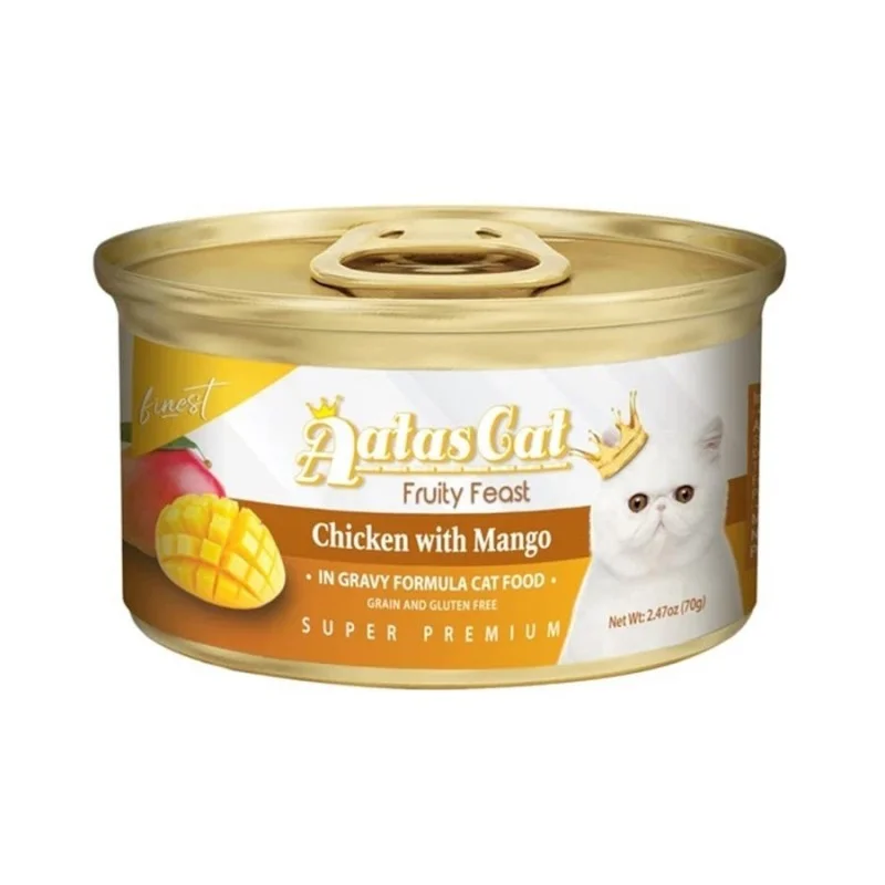 - Cat food for immune system support Aatas Cat Fruity Feast Chicken With Mango In Gravy Canned Cat Food - Cat food for immune system support Aatas Cat Fruity Feast Chicken With Mango In Gravy Canned Cat Food