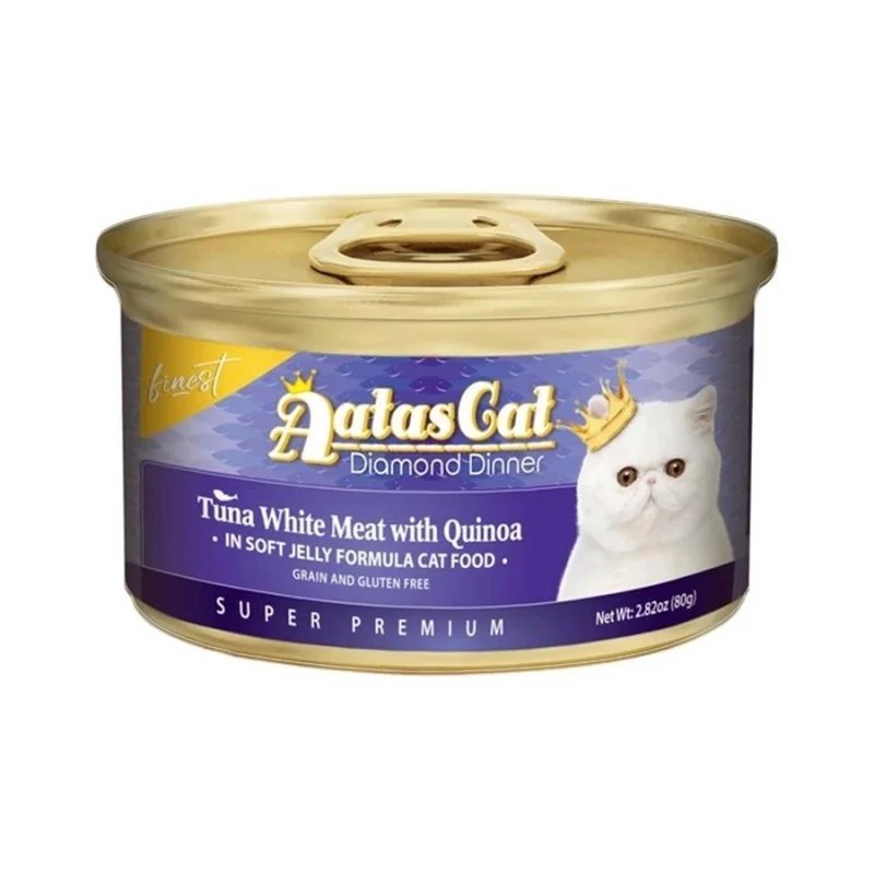 - Recommended online stores for cat food Aatas Cat Diamond Dinner Tuna White Meat With Quinoa In Soft Jelly Canned Cat Food - Recommended online stores for cat food Aatas Cat Diamond Dinner Tuna White Meat With Quinoa In Soft Jelly Canned Cat Food